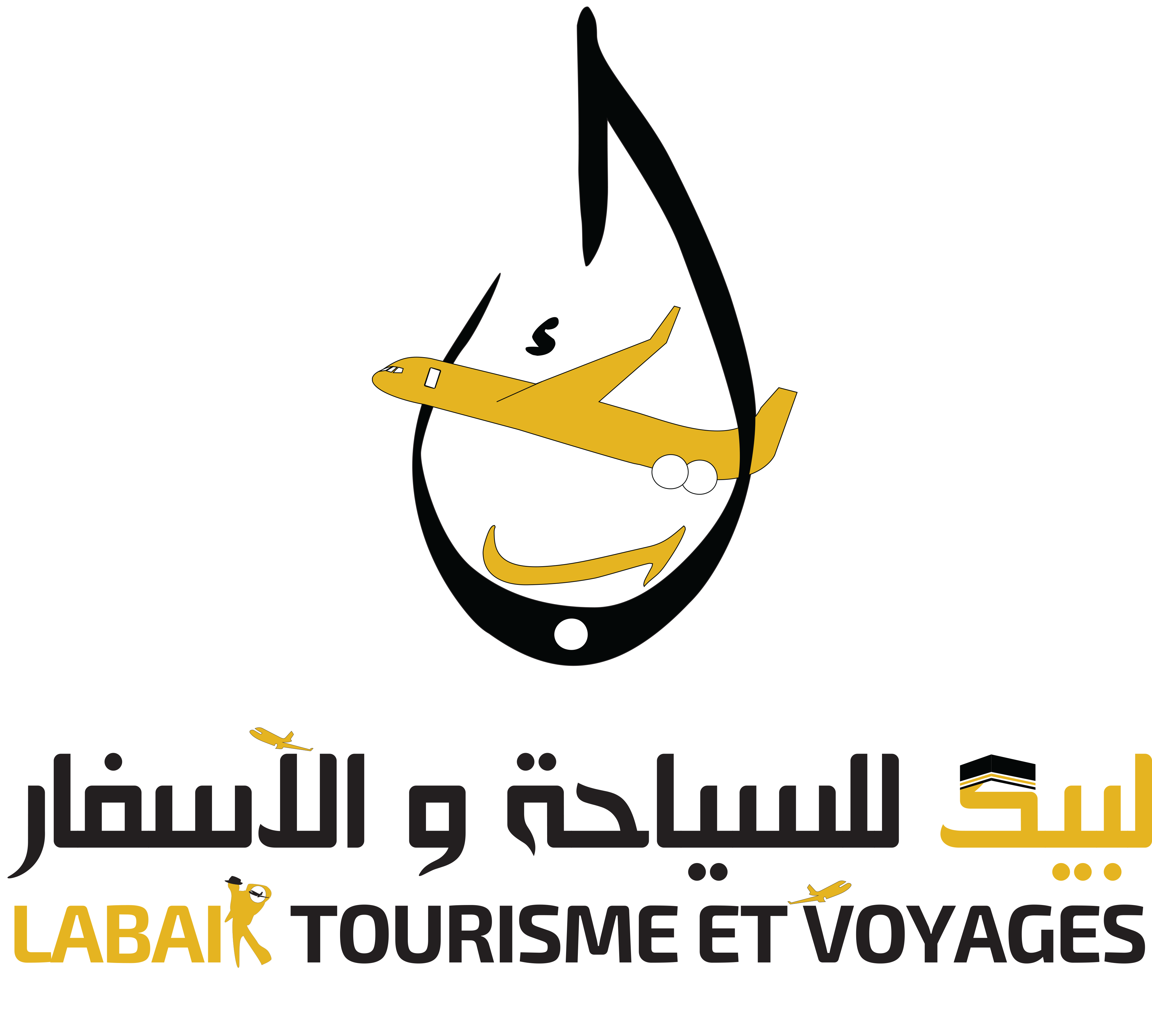 logo labaik tourisme et voyages